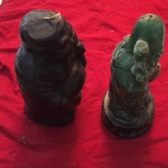 NWOT Set of two large Far East pillar candles - Picture 4 of 5